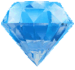 Gif animé bijoux pierre bleue